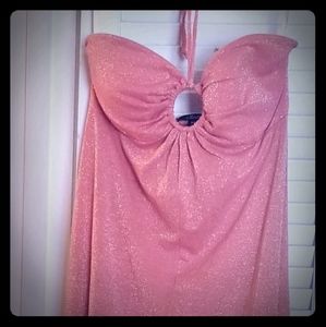70's glam formal gown